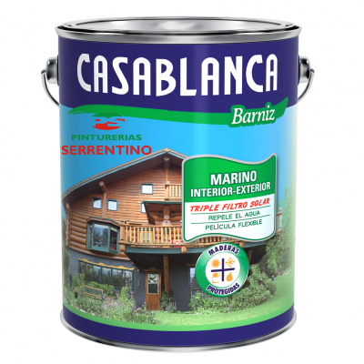 BARNIZ MARINO CASABLANCA TRIPLE FILTRO SOLAR  1lt