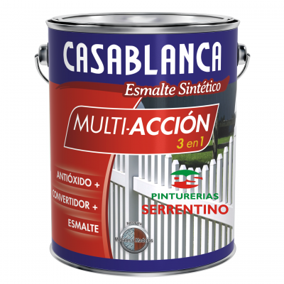 ESMALTE MULTIACCION  CASABLANCA    1/2 LITRO