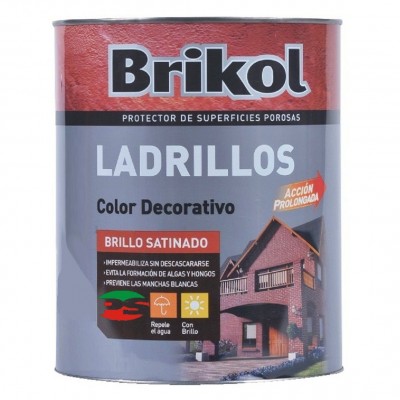 BRIKOL LADRILLOS COLORES DECORATIVOS    4 LITROS