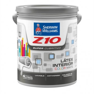 Z10 LÁTEX SUPERCUBRITIVO COLORES  4 LITROS