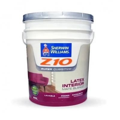 Z10 LATEX SUPERCUBRITIVO BLANCO  10 LITROS